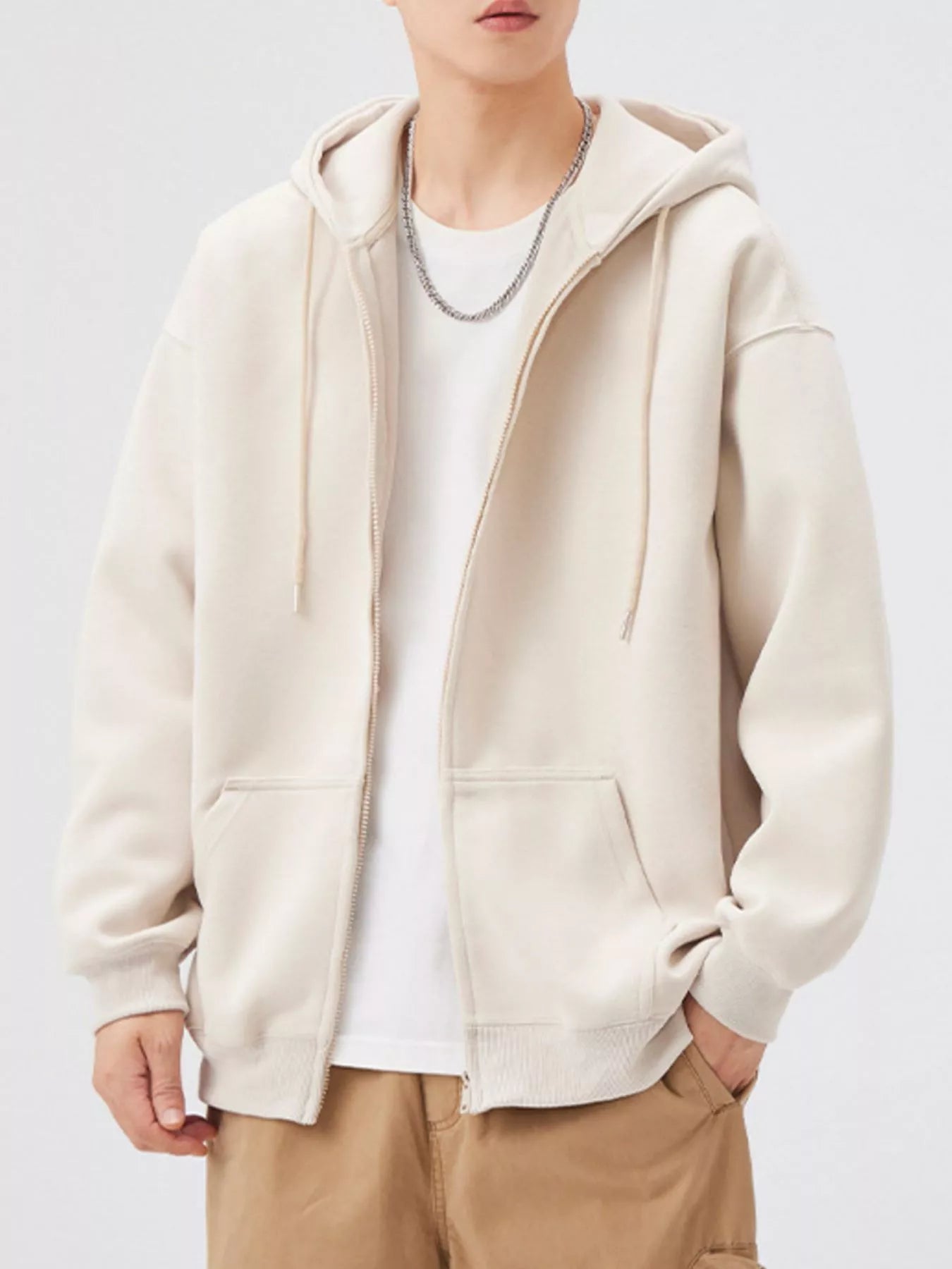 Oversized Zip-Up