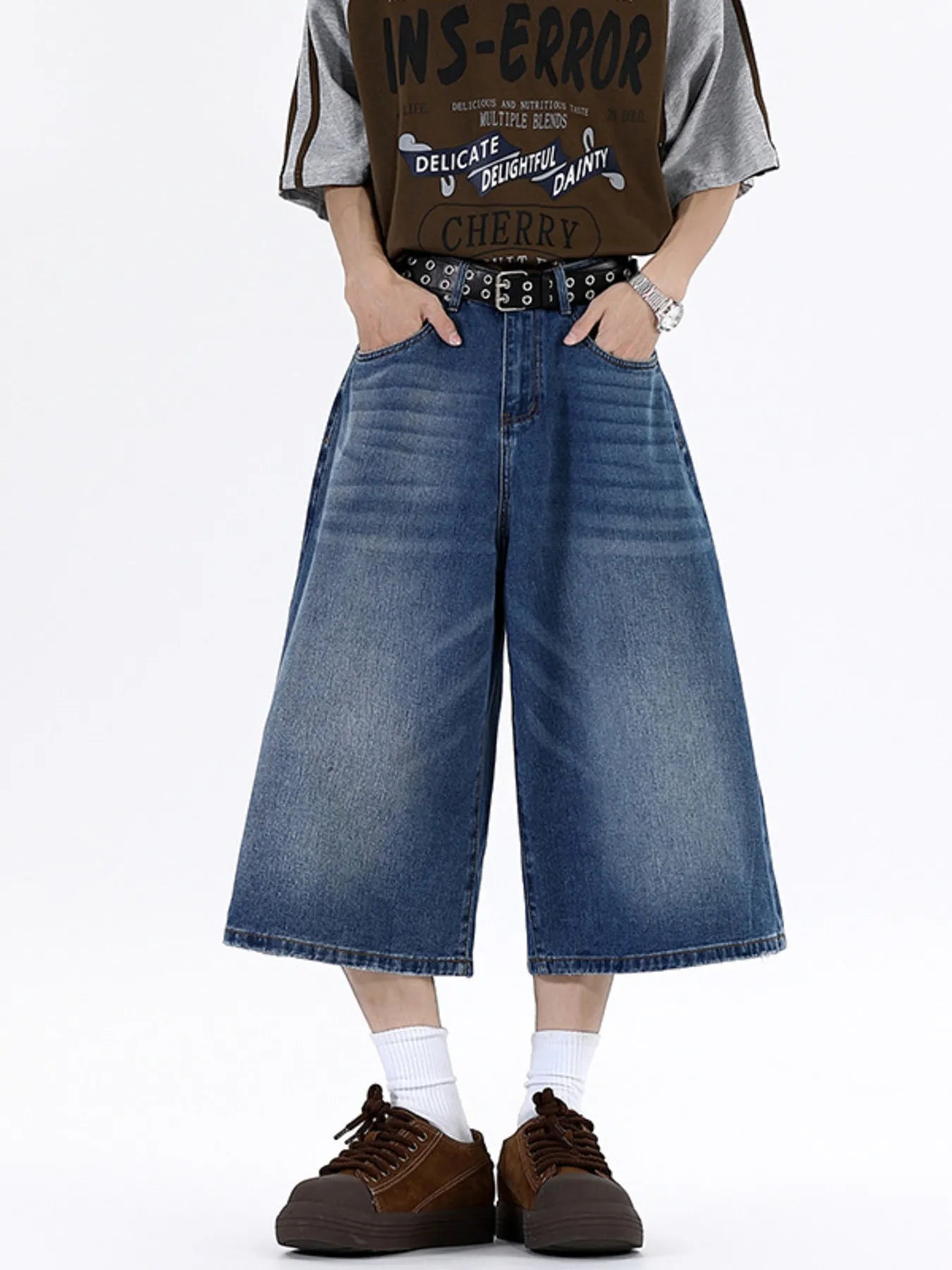 Wide Leg Jorts